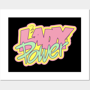 Lady power Posters and Art